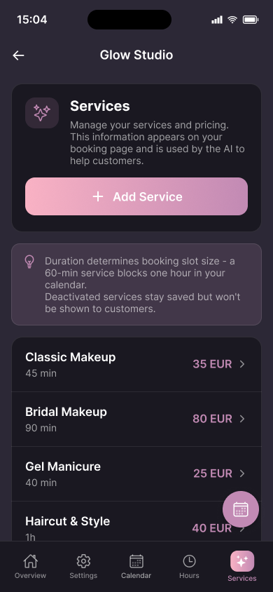 BeaSmart app screenshot 2 / 6